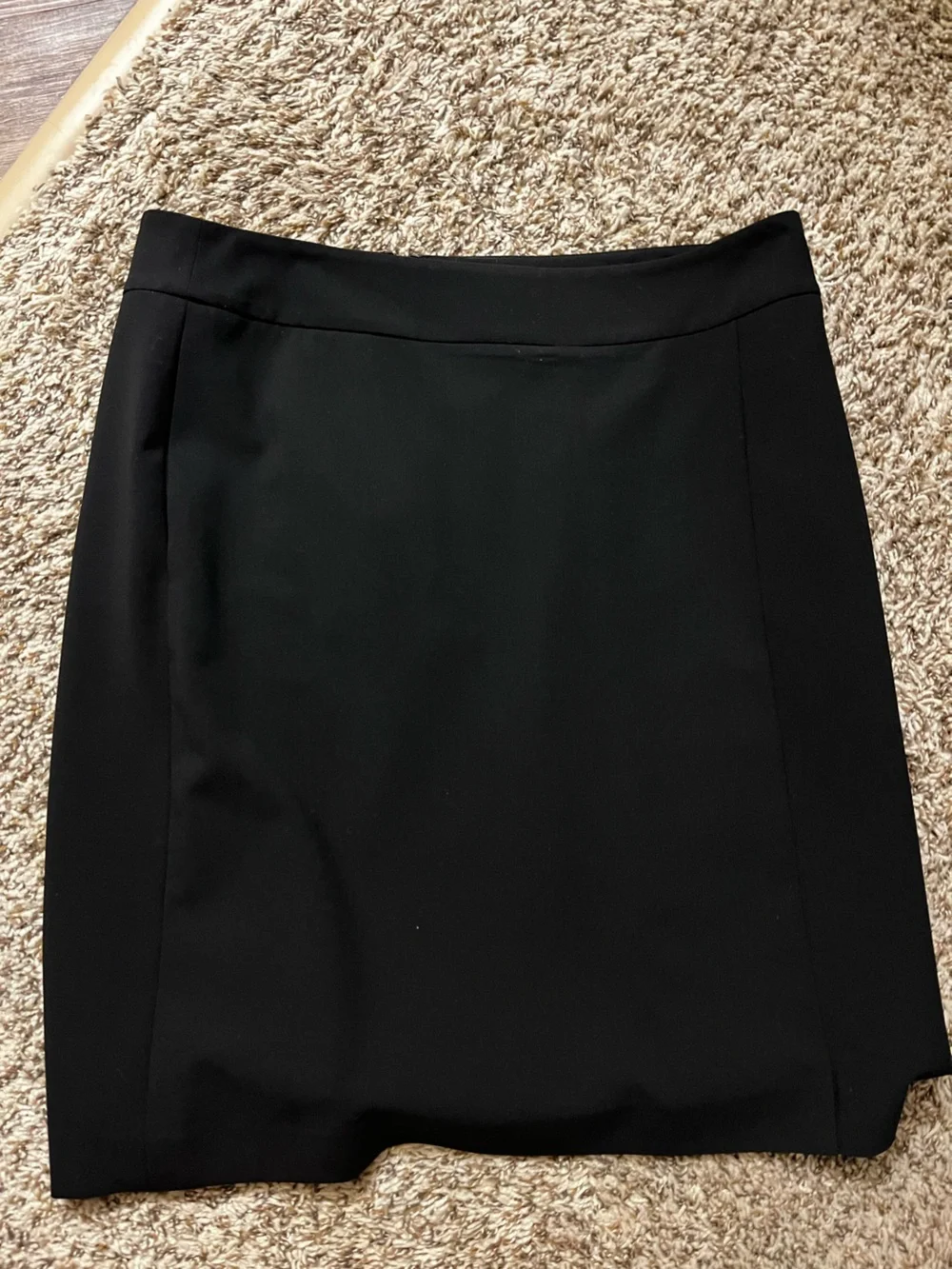DKNY Black Tailored Pencil Skirt